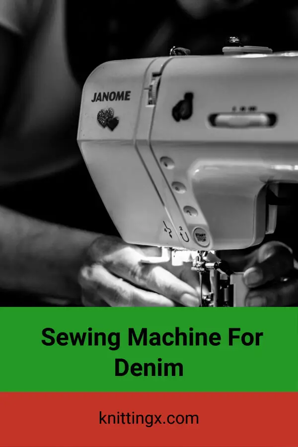 Sewing Machine For Denim