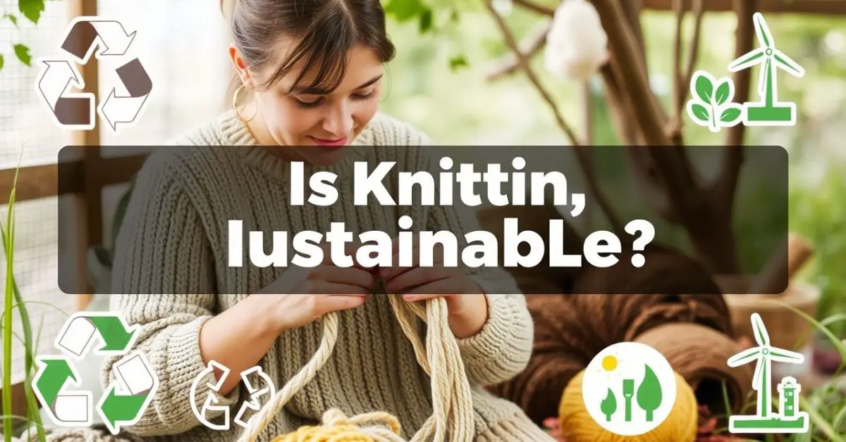 Is knitting sustainable?