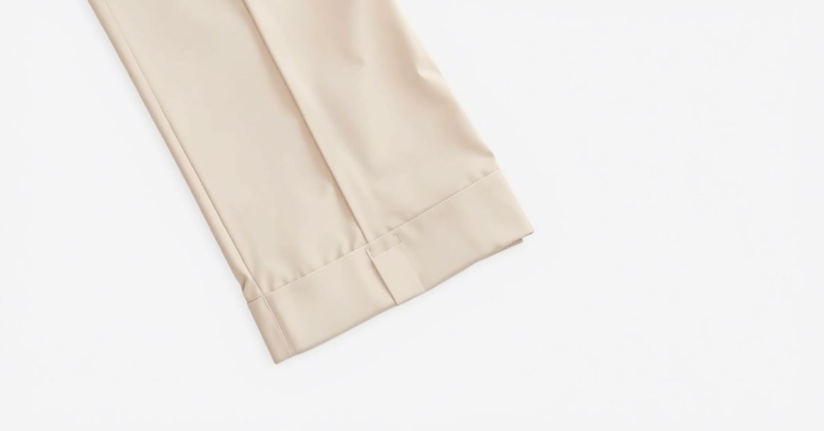 Hem Pants Without Sewing