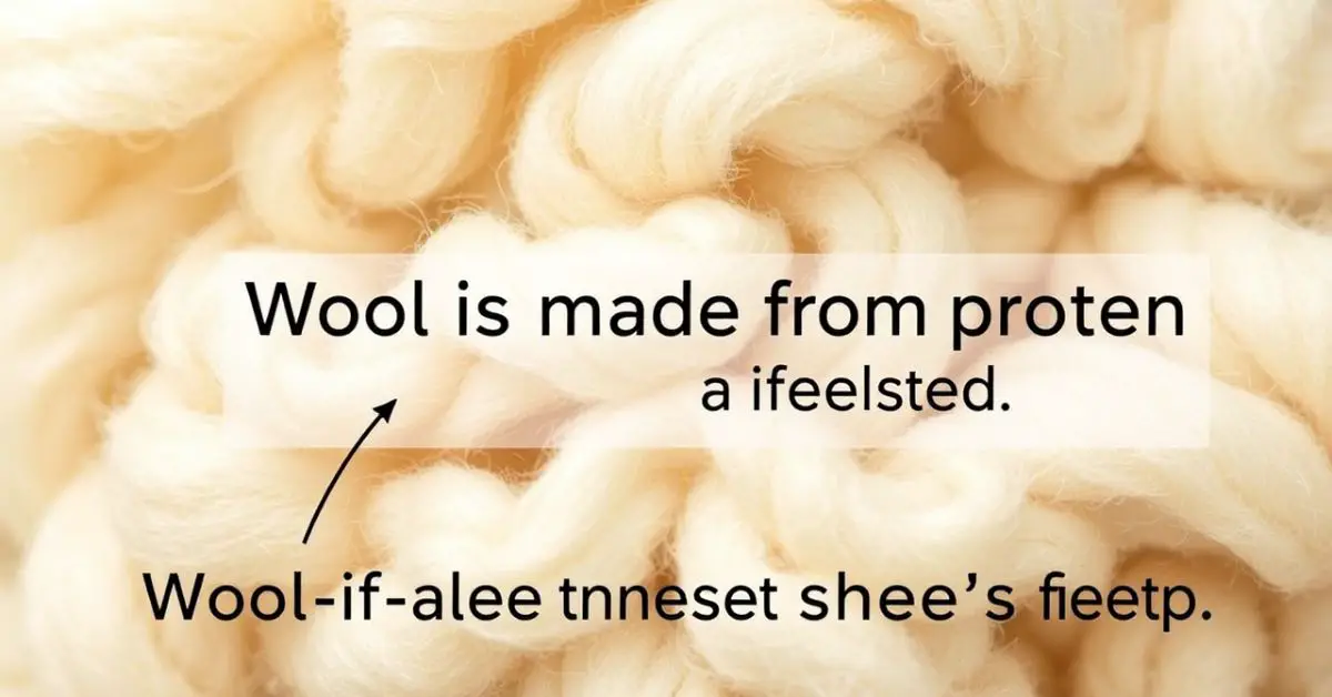 What Is Wool Made Of