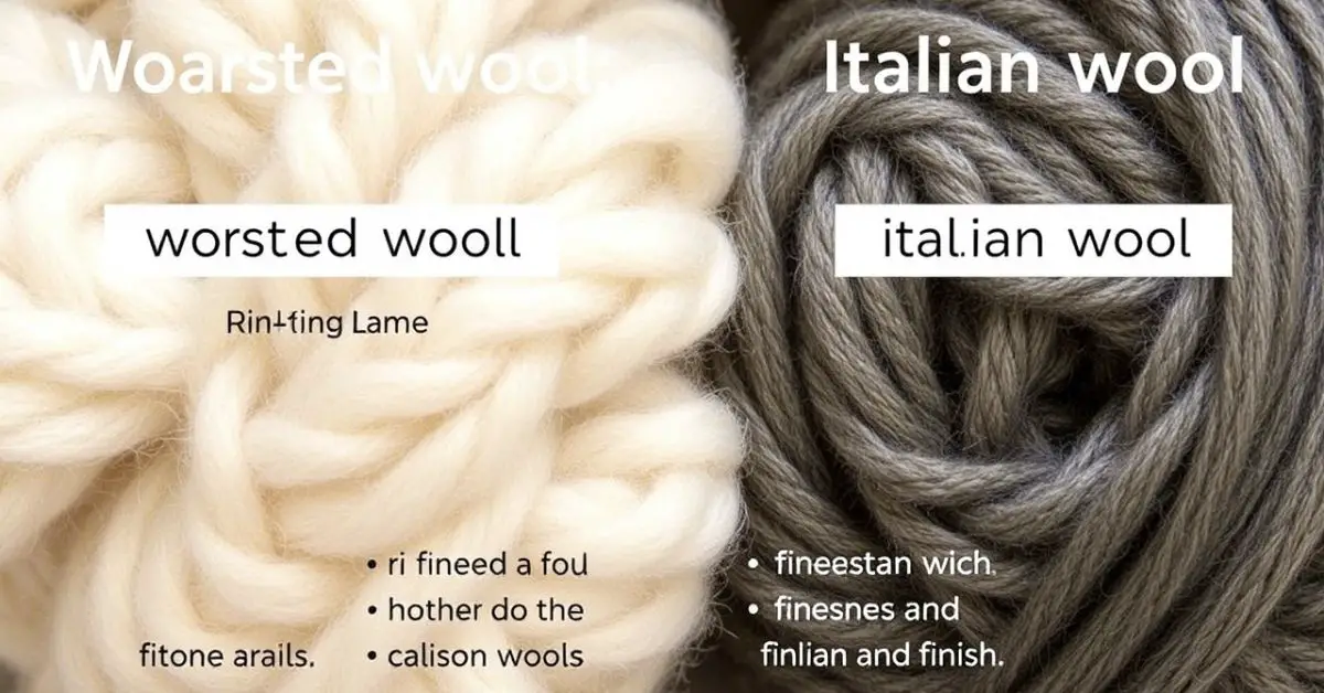 Worsted Wool vs. Italian Wool